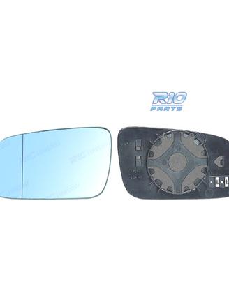 VETRO SPECCHIO BASE SINISTRO AUDI A3 96-00 BLU