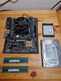 Asus H110M CPU Intel I5 6400 RAM 8GB DDR4 SSD 128