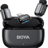 Microfoni Wireless x iPhone Android Lavalier BOYA