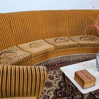 Salotto Vintage anni 60 in velluto a coste