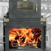 Termocamino con forno cv-ps29500 kcal camino legna