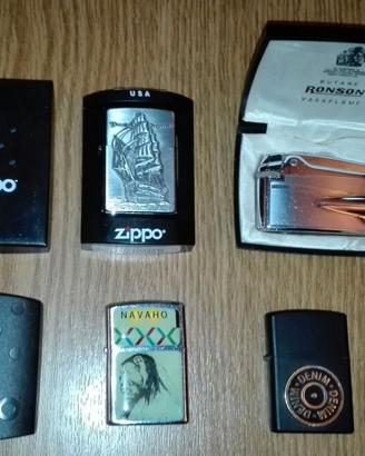 Accendino Zippo Ronson Denim Navaho Nuovi Completi