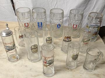 Boccali da birra in vetro/cristallo