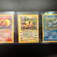 Carte Pokemon TCG Flareon Jolteon Vaporeon