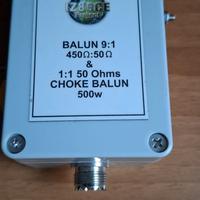 UNUN 9:1 per antenna End Fed HF CB