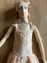 Bambola  boudoir originale anni 30