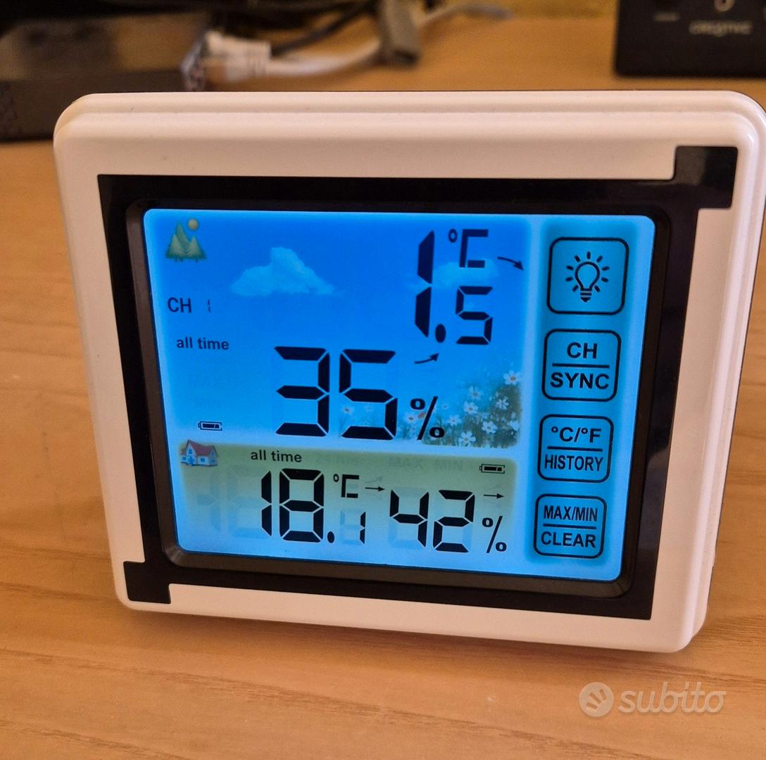 Termometro Auto Digitale RANRAO - Interno/Esterno, Display LCD, 12V - Foto 4