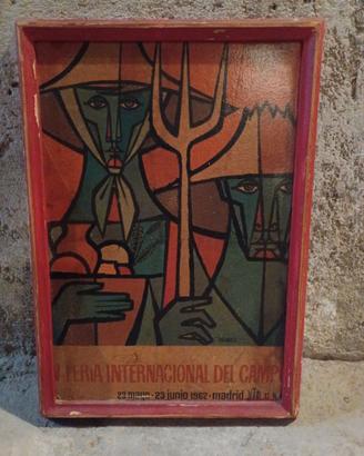 Quadro V Feria Internacional del Campo 1962 Madrid