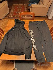 Felpa e pantaloni tuta under armour da uomo