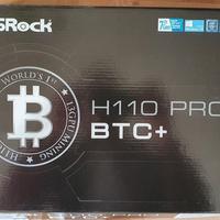 SCHEDA MADRE MOTHERBOARD ASRock H110 Pro BTC+