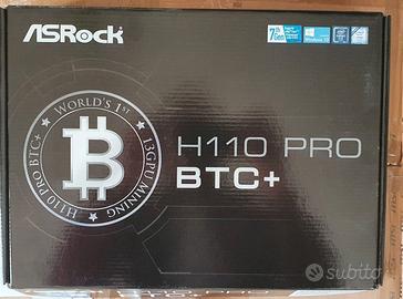 SCHEDA MADRE MOTHERBOARD ASRock H110 Pro BTC+