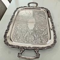 Vassoio da portata in silver d'epoca 