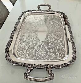 Vassoio da portata in silver d'epoca 