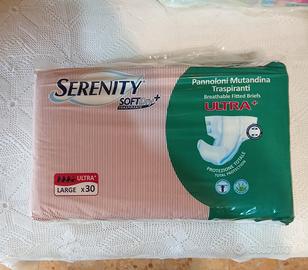 Pannoloni Serenity Soft Dry Ultra Pacco 30 pezzi 