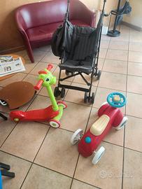 passeggino bebeconfort e vari giochi