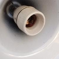 lampada vintage da cantiere o giadino