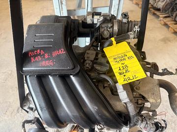 MOTORE COD: HR12, MICRA K13 1.2B 2012