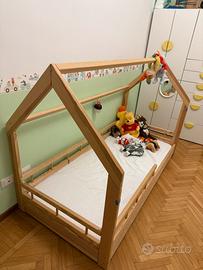 Letto a casetta per bambini