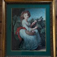 Riproduzione quadro con cornice