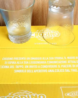 Bicchieri CRODINO  6 pezzi