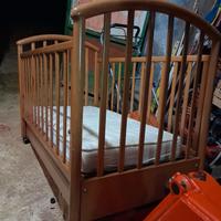 lettino in legno Fopa Pedretti