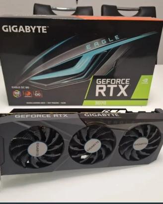 Gigabyte Eagle Nvidia RTX 3070 OC Nuova