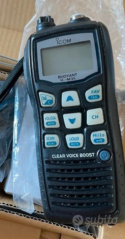 radio VHF marino ICOM ic-m35 - Audio/Video In vendita a Taranto