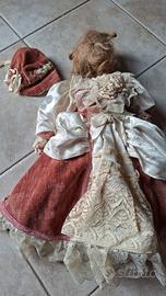 Bambola in porcellana biscuit