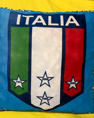 Cuscino Italia Campioni del Mondo 4 Stelle