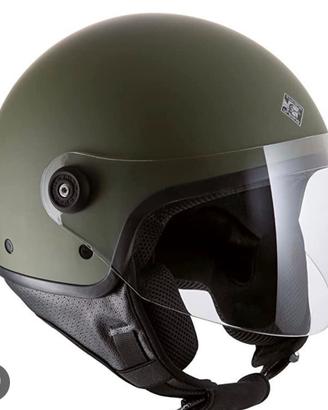 Casco moto TUCANO verde militare