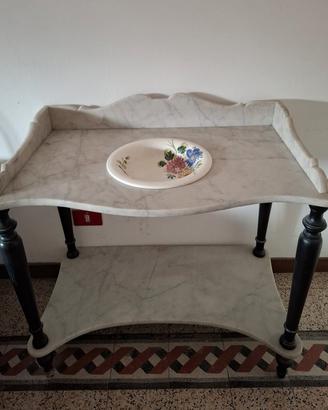 Antica Toilette Lavabo in Marmo 800/ inizi '900
