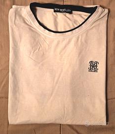 Maglietta New Mentality XXL bianca – logo Blackwit