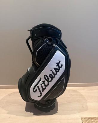Sacca da golf Titleist nera e bianca