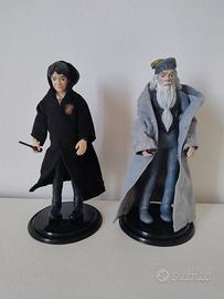 Action figures Harry Potter e Dumbledore