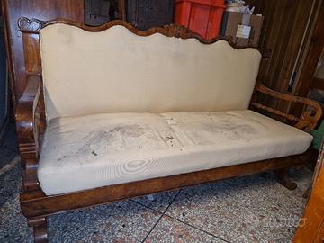 Divano bidermayer antico 