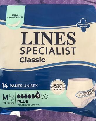 Panni Mutanda Marca lInes Unisex