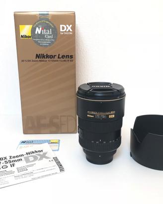 Obiettivo Nikon 17-55 2.8