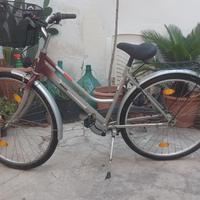 city bike donna  contropedale cambio sram