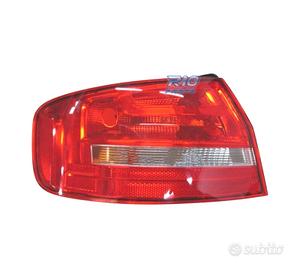 FANALE SINISTRO PER AUDI A4 SEDAN 12-15 BIANCO ROS