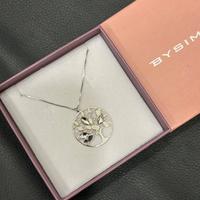 Collana in argento albero della vita