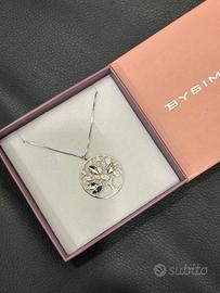 Collana in argento albero della vita