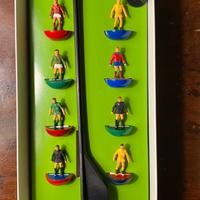 Miniature Subbuteo ricambio con scatola portiere