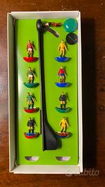 Miniature Subbuteo ricambio con scatola portiere