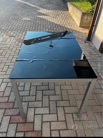 Tavolo Vetro Nero 80x120