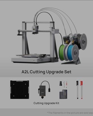 bambulab A2L CON KIT DISEGNO ancora in garanzia
