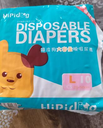 pannolini per cani taglia L 