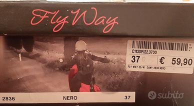 Stivaletti neri n. 37 nuovi Fly Way