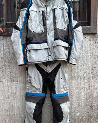 COMPLETO TUTA MOTO DAINESE D-DRY 4 STAG TAGLIA 52