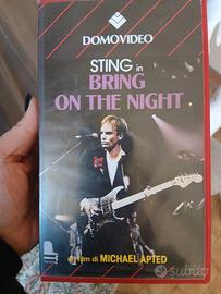 Videocassetta VHS Sting"Bring on the night