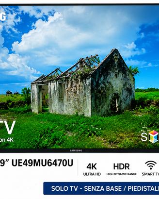 Samsung UE49MU6470U 49" Smart TV 4K UHD HDR  USATA